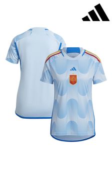 adidas Blue Spain Away Shirt Womens (902905) | 346 QAR