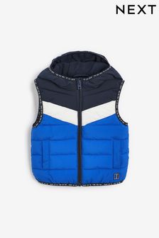 (902982) | HK$175 - HK$209 藍色拼色 - 背心外套 (3個月至7歲)