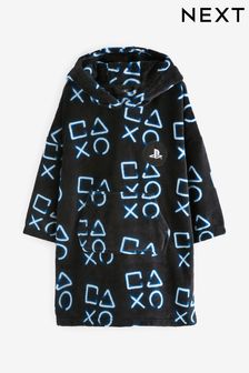 Navy Blue PlayStation Hooded Blanket (5-16yrs) (903974) | €23 - €30
