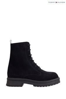 Tommy Hilfiger Core Suede Black Boots (904715) | 535 zł