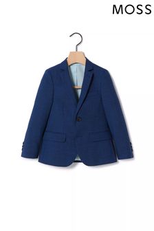 Jachetă cu textură ușoară pentru băieți Moss Albastru (904717) | 340 LEI