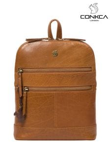 Conkca Francisca Leather Backpack (905243) | $116