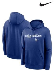 Polarowa bluza z kapturem Nike Los Angeles Dodgers Swoosh zakładana przez głowę (905367) | 380 zł