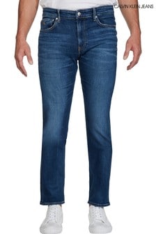 Niebieskie jeansy Calvin Klein Jeans Ckj 026 o dopasowanym kroju (905563) | 505 zł