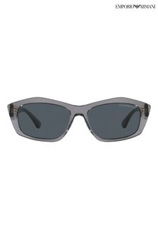 Emporio Armani Grey Acetate Sunglasses
