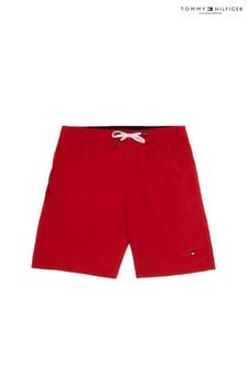 Tommy Hilfiger Medium Red Drawstring Swim Shorts (905587) | $92
