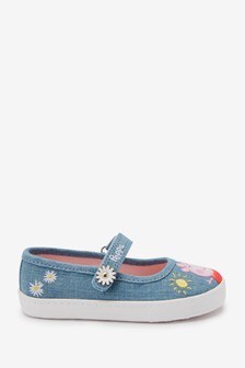 Canvas Mary Jane Shoes (Younger)