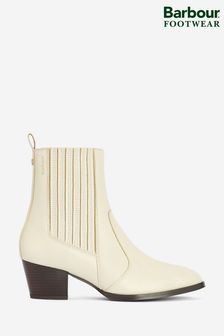 Barbour® Cream Leather Elsa Western Chelsea Boots (906564) | 228 €