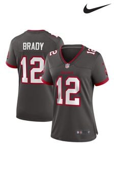 Nike Grey NFL Tampa Bay Buccaneers Alternate Game Jersey - Tom Brady Womens (907287) | €133