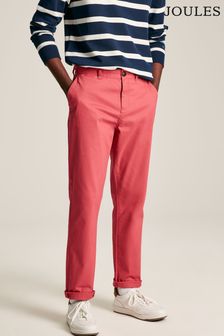 Różowy - Spodnie typu chino Joules Stamford o dopasowanym kroju (907643) | 315 zł