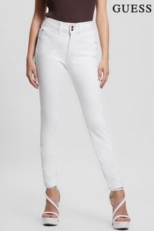Guess White Shape Up Skinny Jeans
