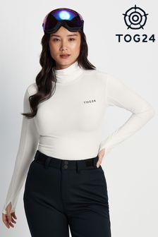 Tog 24 White Snowdon Thermal Zip Neck T-Shirt (907711) | €38