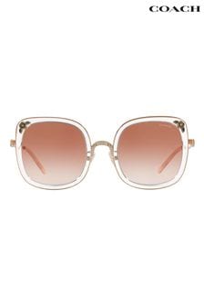 COACH Pink 0HC7101B Sunglasses (907990) | kr2,194