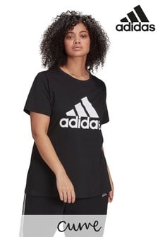 ピンク - Adidas 大きいサイズ Badge Of Sports ロゴ Tシャツ (908213) | ￥2,860