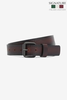 Signature Italian Leather Belt