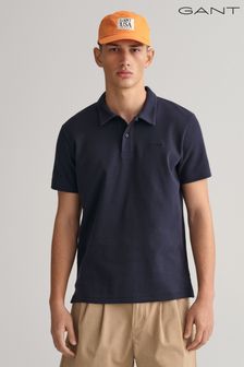 Abendblau - Gant Piqué-Polo-Shirt mit Waffelstruktur (908973) | 148 €