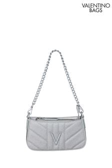 Valentino Bags Grey Portobello Glitter Mini Shoulder Bag (909191) | AED582
