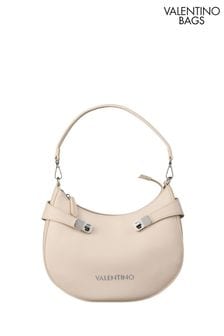 Valentino Bags Cream Midtown Half Moon Hobo Bag (909256) | AED715