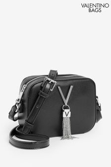 Valentino Bags Black Divina Crossbody Camera Bag (909293) | 440 SAR