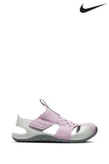 Nike Lilac Purple Sunray Protect Junior Sandals (910189) | $48