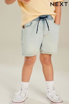 Desteñido - Pantalones cortos sin cierres de denim de punto (3meses -7años) (910457) | 13 € - 16 €