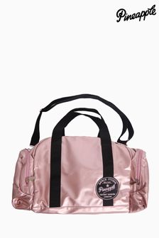 Pineapple Pink Rose Gold Holdall Travel Kit Bag (910642) | $70