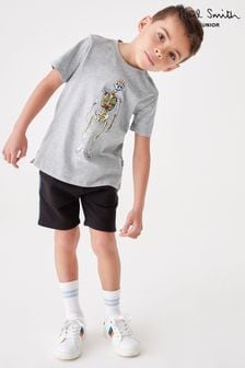 Paul Smith Junior Boys Short Sleeve Iconic Print T-Shirt