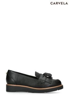 Carvela Sky Tassel Black Shoes (911960) | LEI 472