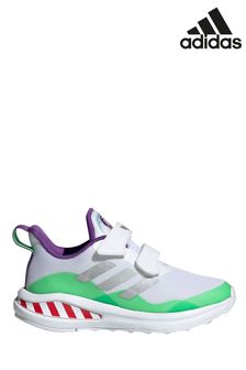 adidas Youth And Junior White Buzz Lightyear FortaRun Strap Trainers (912652) | CA$95
