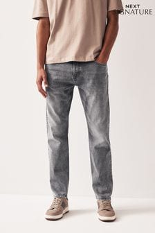 Grey Slim Premium Heavyweight Signature Cotton Jeans (912826) | AED150