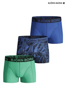 Bjorn Borg Blue Leafy Sammy Shorts