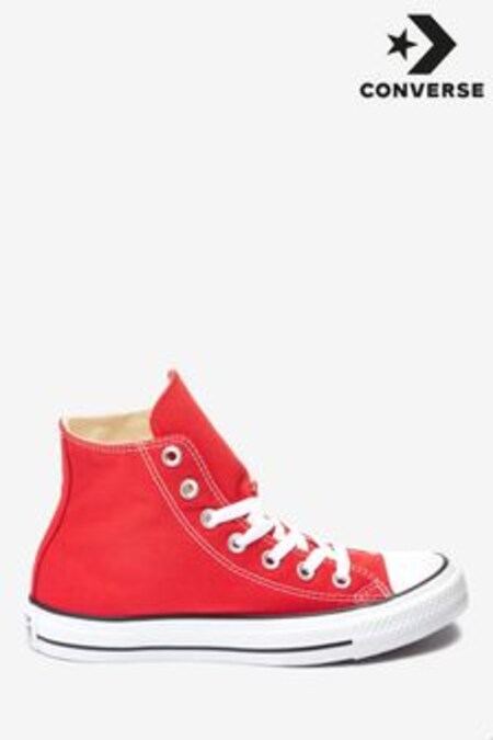 Converse Red Chuck Taylor All Star High Trainers (914223) | INR 8,377