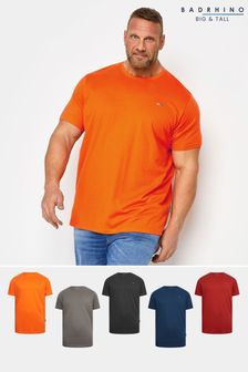 BadRhino Big & Tall Short Sleeve T-Shirts 5 Pack