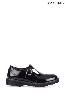 Start-Rite Imagine T-bar Black Patent Leather School Shoes G Fit (914477) | AED333