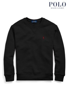 Черный свитшот с логотипом Polo Ralph Lauren (914560) | €40 - €47