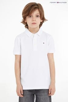 أبيض - قميص بولو أساسي للأولاد من Tommy Hilfiger (914600) | 175 ر.ق