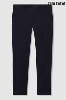 Reiss Navy Pitch Teen Slim Fit Casual Chinos (914827) | €46