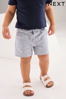 Lanena majica s črtami Blend - Chino kratke hlače (3 mesecev–7 let) (915660) | €10 - €13