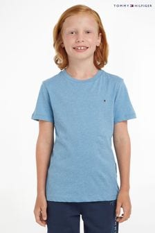 Niebieski - Koszulka Tommy Hilfiger Basic (915674) | 100 zł - 115 zł