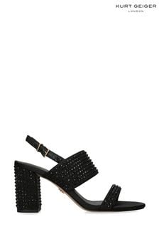 Kurt geiger black on sale sandals