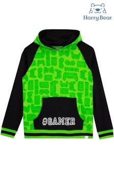 Harry Bear Green Gaming Hoodie (915913) | €33