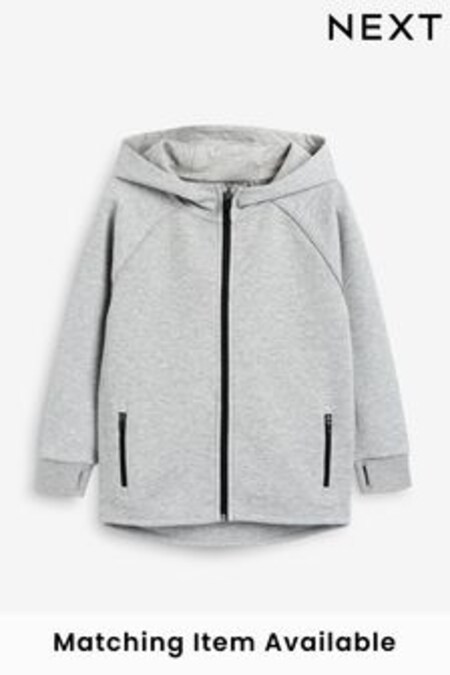 Grey Zip Through Tech Sportswear (3-17yrs) (916235) | 23 € - 29 €