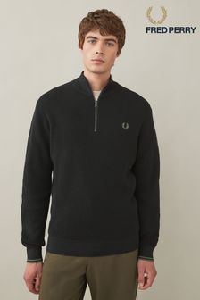 Men s Jumpers Fred Perry Black Brandedfashion Next Oman