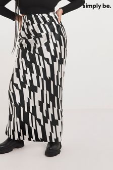 Women s Simply Be Black A Line Maxi Skirts Next Ireland