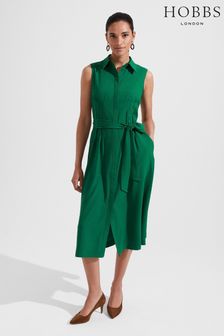 Hobbs Green Sandra Dress (917180) | €89