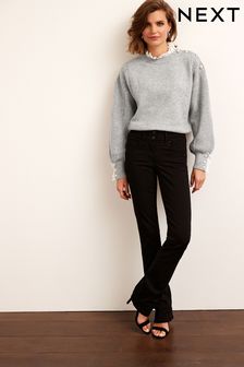 NEW & Improved Black Lift, Slim And Shape Bootcut Jeans (917196) | R756