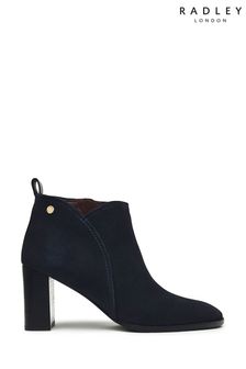Radley London Blue Tulip Street Suede Curve Boots (917627) | $216