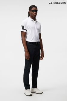 J.Lindeberg White Heath Regular Fit Golf Polo Shirt (917661) | €69