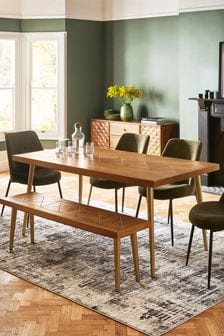 Dark Lloyd Mango Wood 6 Seater Dining Table (918184) | €825