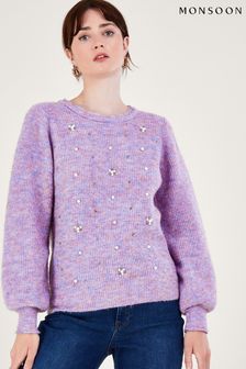 Monsoon Pearl And Crystal Jumper (918393) | €43